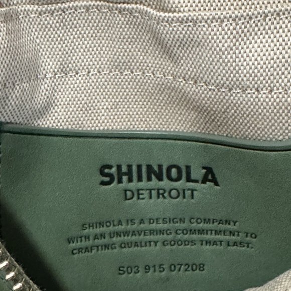 Shinola Pistachio Mini Backpack